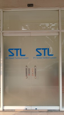 Cutting Sticker Logo Kantor Depok
