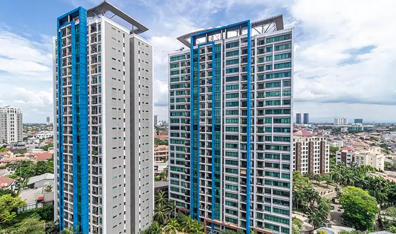 Kaca film apartemen