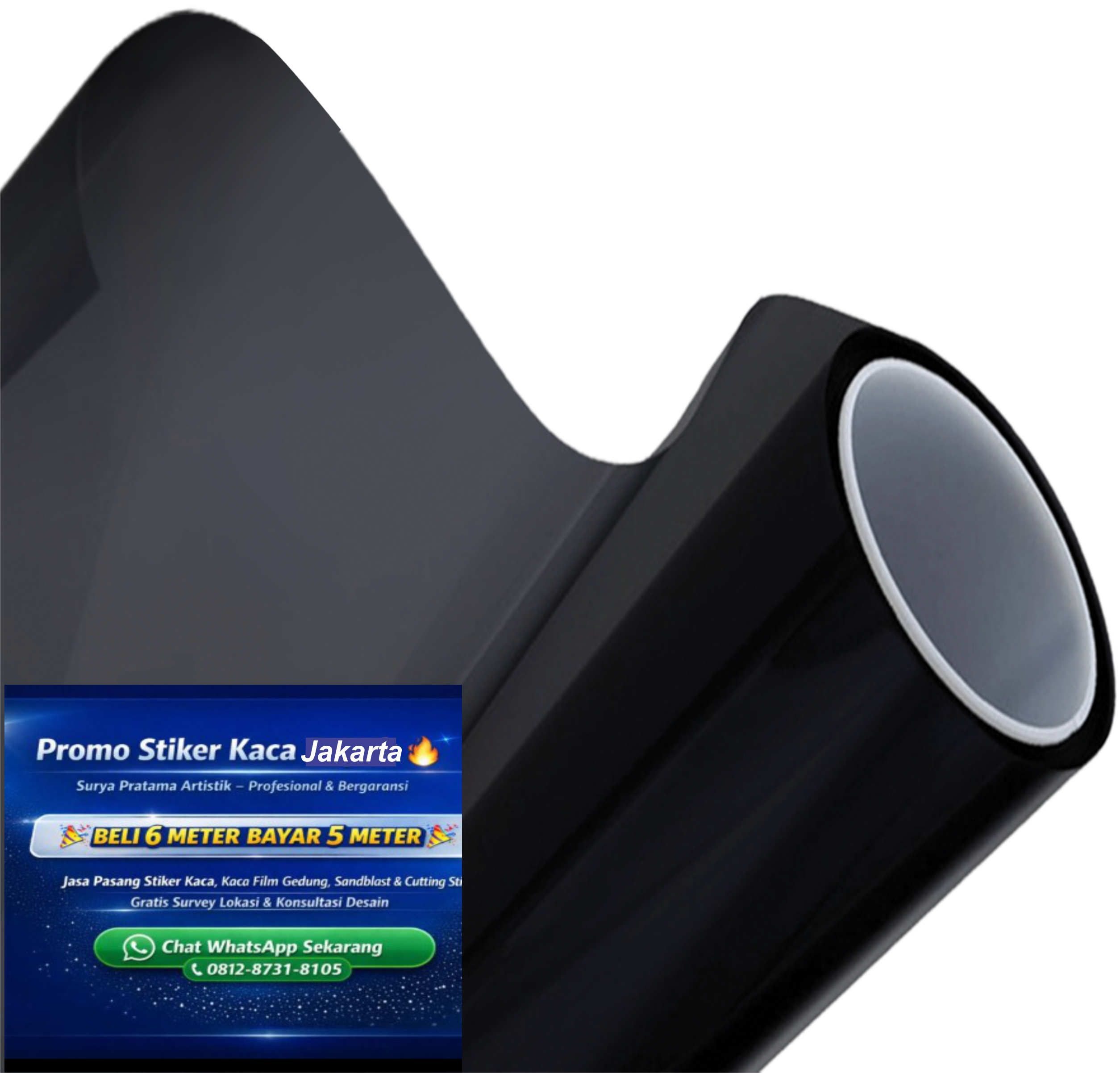 Promo kaca film riben untuk Jakarta