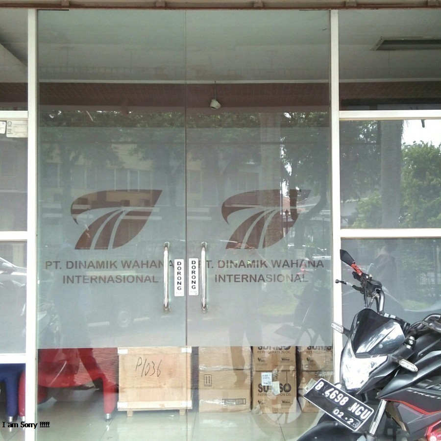Hasil Cutting Stiker Depok